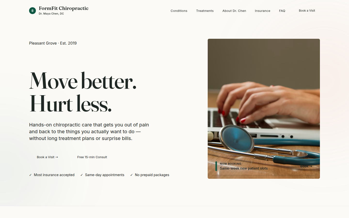 FormFit Chiropractic — Chiropractic