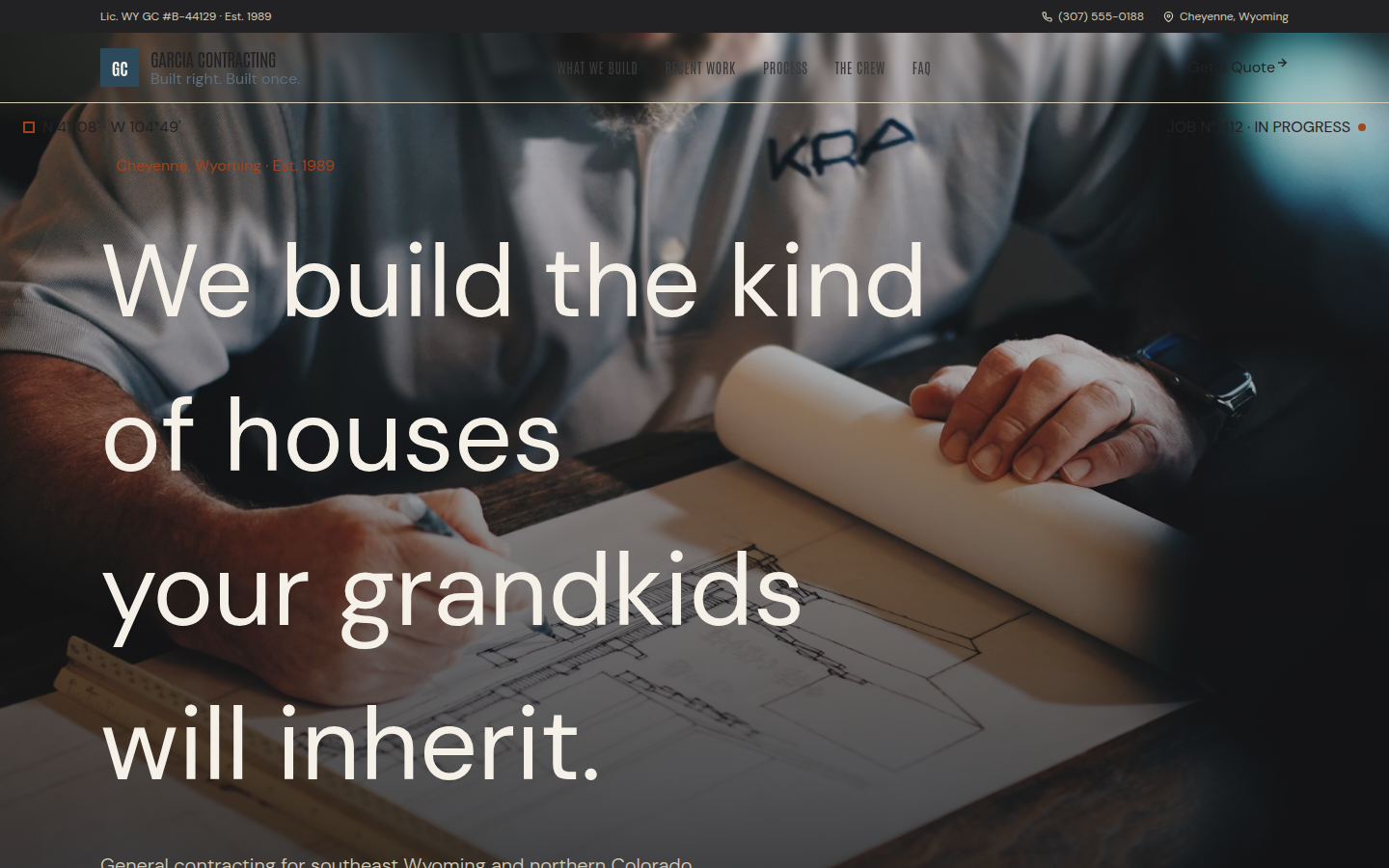 Garcia Contracting — Construction