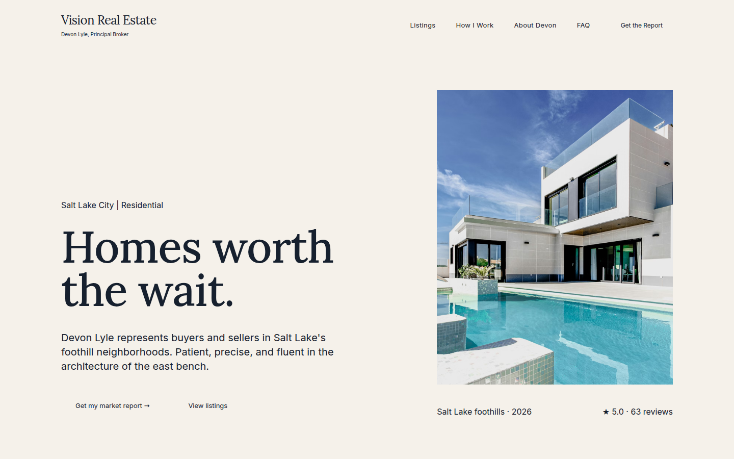Vision Real Estate — Real Estate