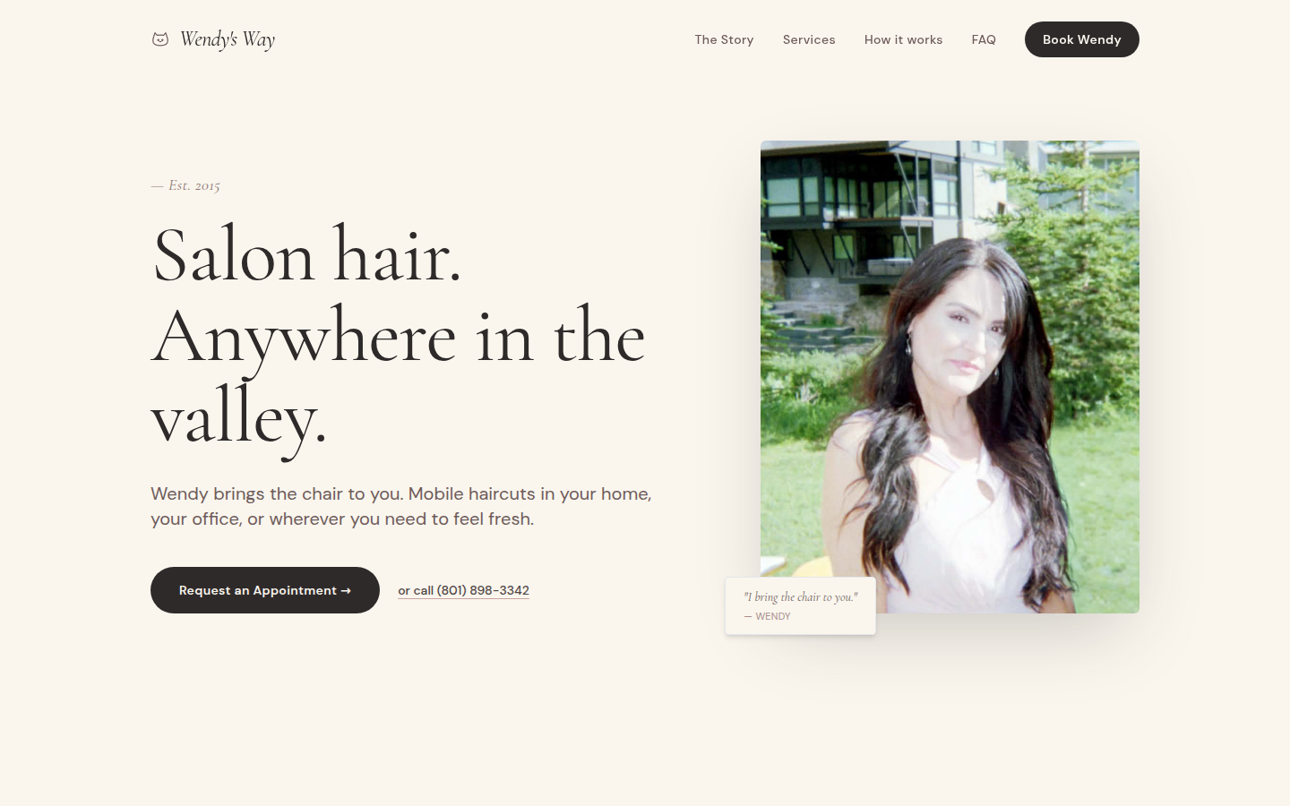 Wendy's Way — Mobile Hairstylist
